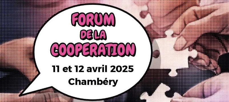 Save the date : Forum de la Coopération Chambéry